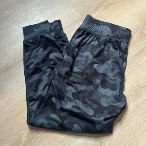 Senita Athletics Black Camouflage Joggers